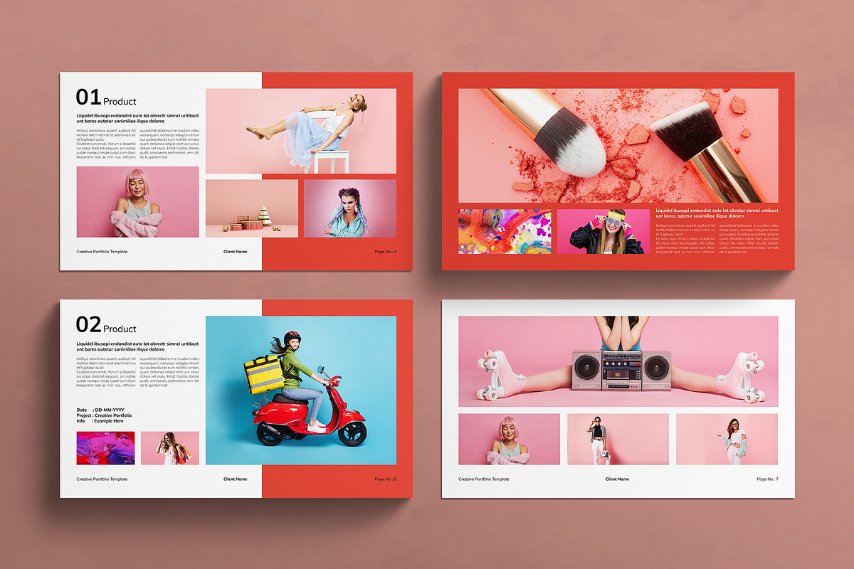 Creative Portfolio Presentation, a Presentation Template by E-Type (Photo 3 of 4)