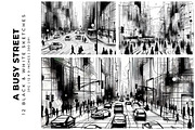 A Busy Street, a Decorative Illustration by Digital Art Creations (Thumbnail 2 of 7)