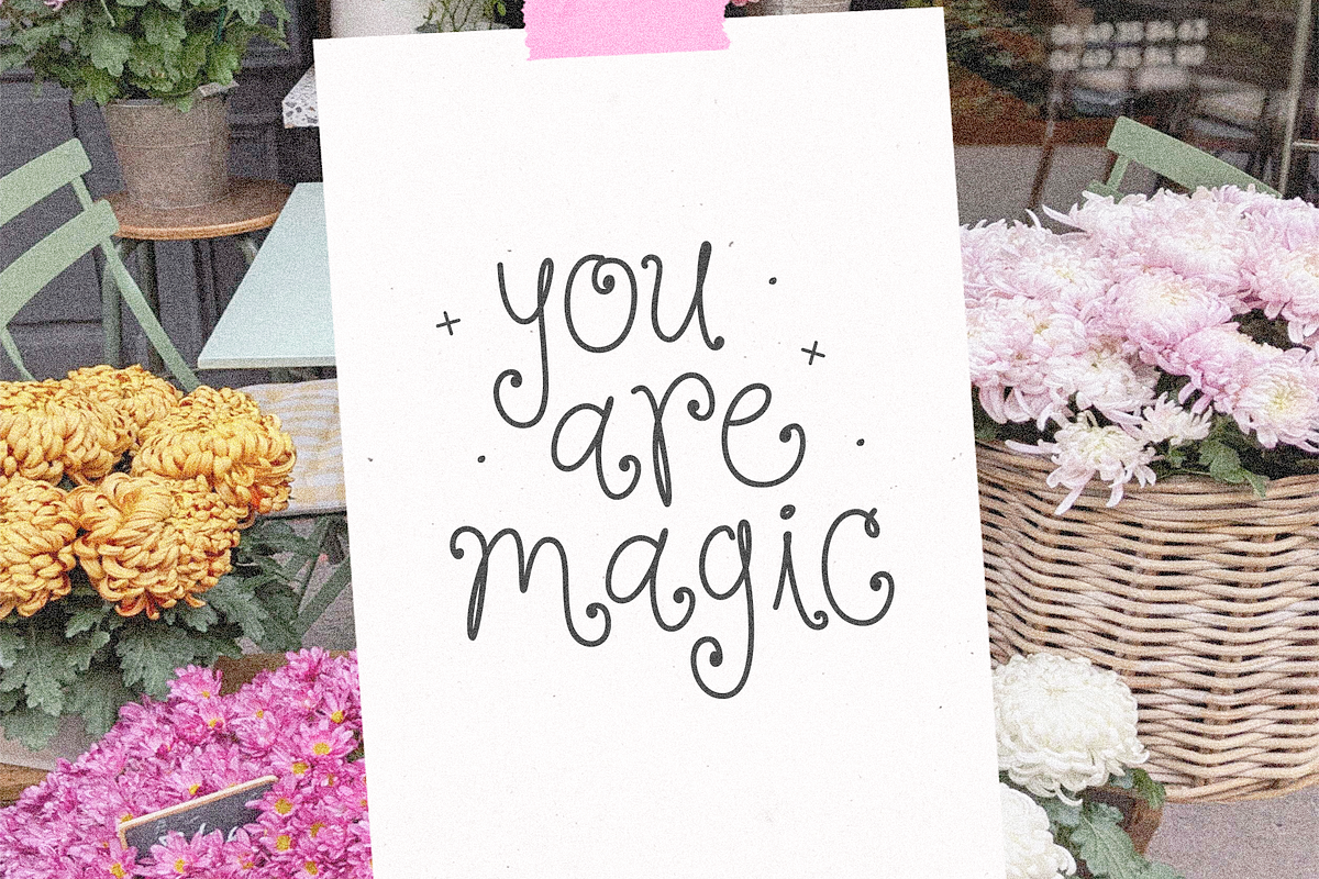 Nora Jean | Swirly Whimsy Font, a Handwritten Font by KA Designs (Photo 2 of 17)