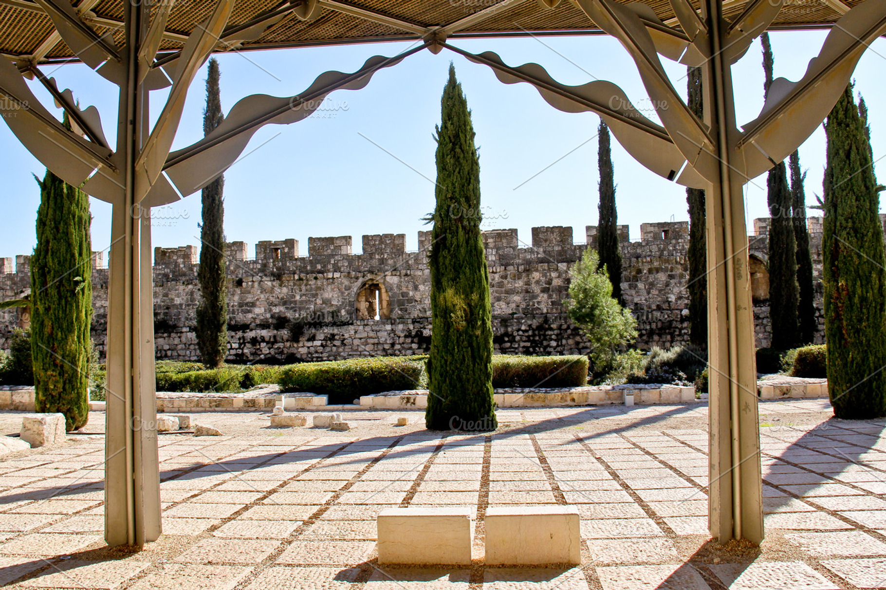 Old Jerusalem Solomon's Stables, a Photo by boca2600