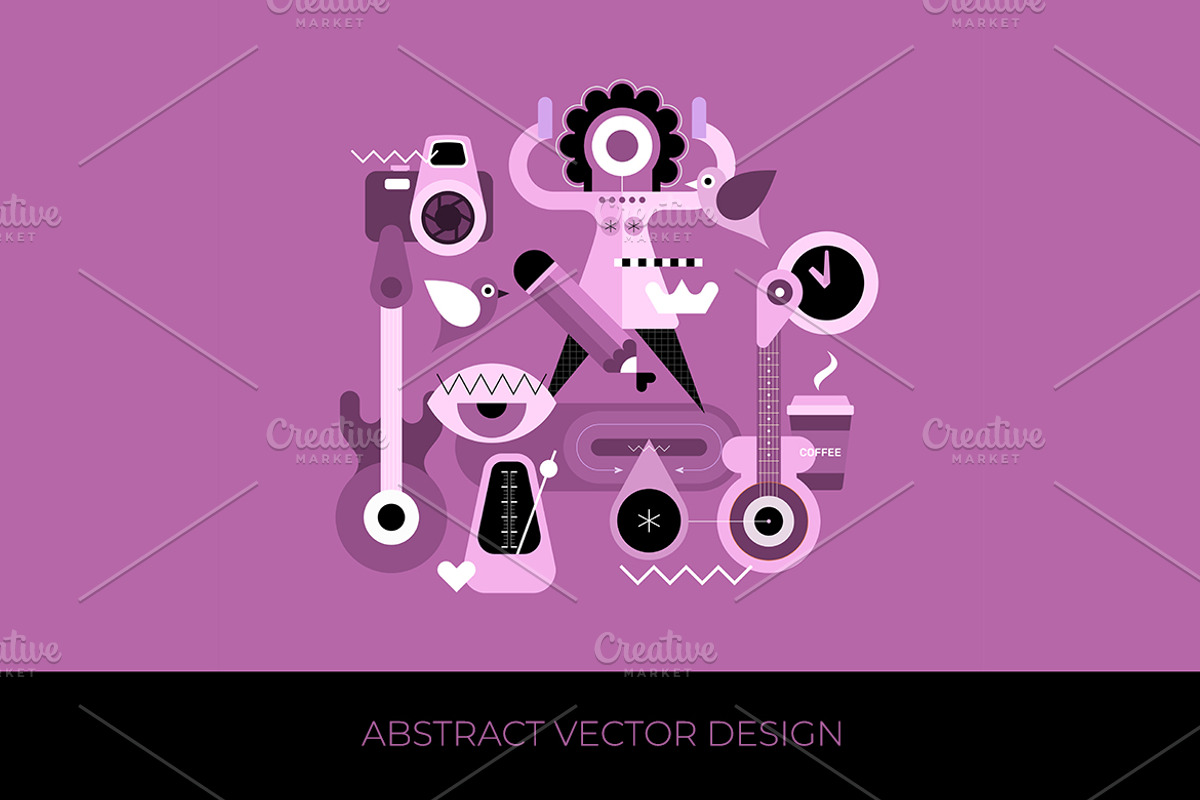 Abstract Vector Design, an Illustration by danjazzia (Photo 2 of 3)