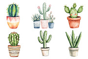 Cactus Doodle Sublimation Clipart, an Illustration by CreationArt (Thumbnail 5 of 5)