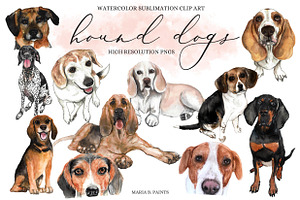 Hound Dog Clipart Beagle Bloodhound