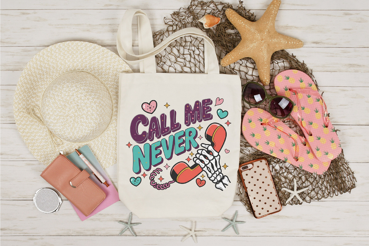 Funny Valentine Png, Call Me Never P, an Illustration by Designking (Photo 3 of 6)