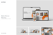 Multi Device Mockup, a Device Mockup by scribrostudio (Thumbnail 1 of 10)