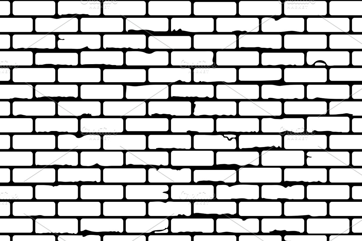 Set Seamless Brick Wall Textures, a Decorative Illustration by TAlex (Photo 3 of 6)