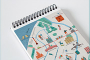Illustrated map of St. Petersburg, a Person Illustration by Dina_Ruzha (Thumbnail 8 of 10)