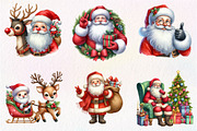 Santa Claus Clipart, an Illustration by CreationArt (Thumbnail 3 of 5)