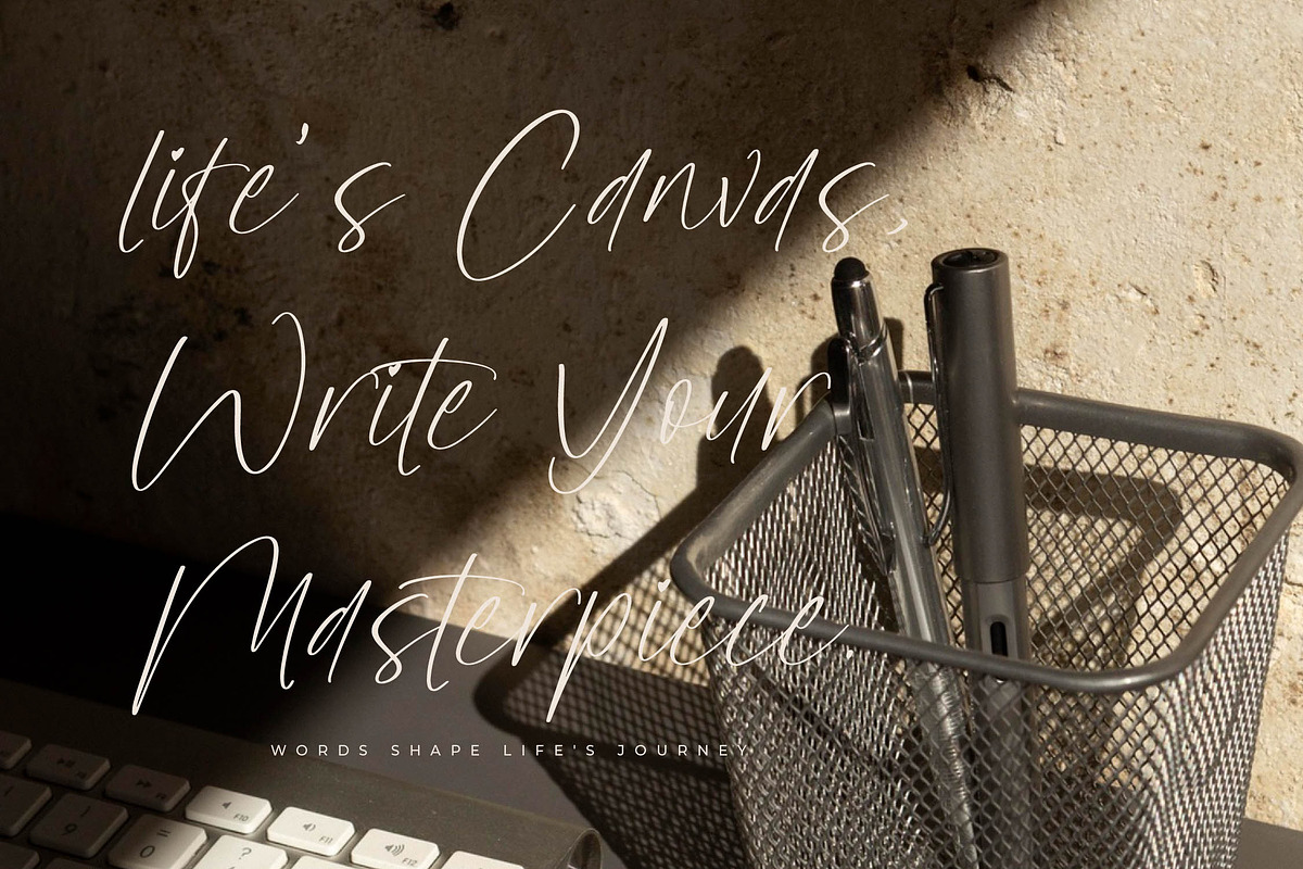 Sanetury Grethan Elegant Script, a Script Font by Letterena Studios Script (Photo 10 of 15)