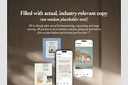 Coastal Airbnb Instagram Templates, a Social Media Template by CanvaTemplateClubCo (Thumbnail 9 of 11)
