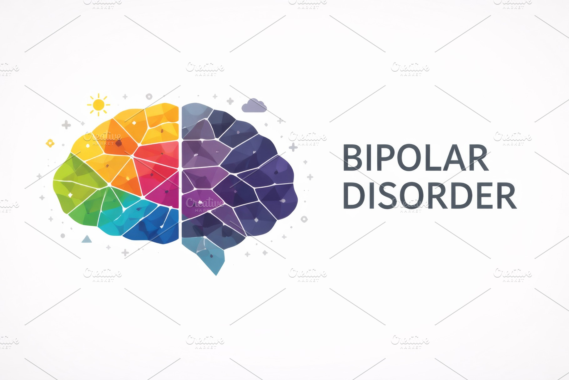 Neurodiversity brain illustration wi, a Photo by Dvoevnore photos