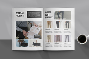 Clothing Catalog Template