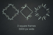 Greenery eucalyptus frames & wreaths, an Object Graphic by MariiaVD (Thumbnail 5 of 9)