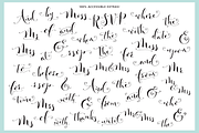 Fashionista Black, a Script Font by Emily Spadoni (Thumbnail 4 of 10)