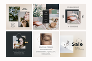150 Canva Instagram Templates, a Social Media Template by Erin Cassidy (Thumbnail 11 of 27)