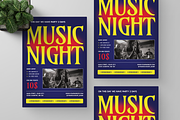 Music Night Flyer, a Flyer Template by Annora Studio (Thumbnail 5 of 5)
