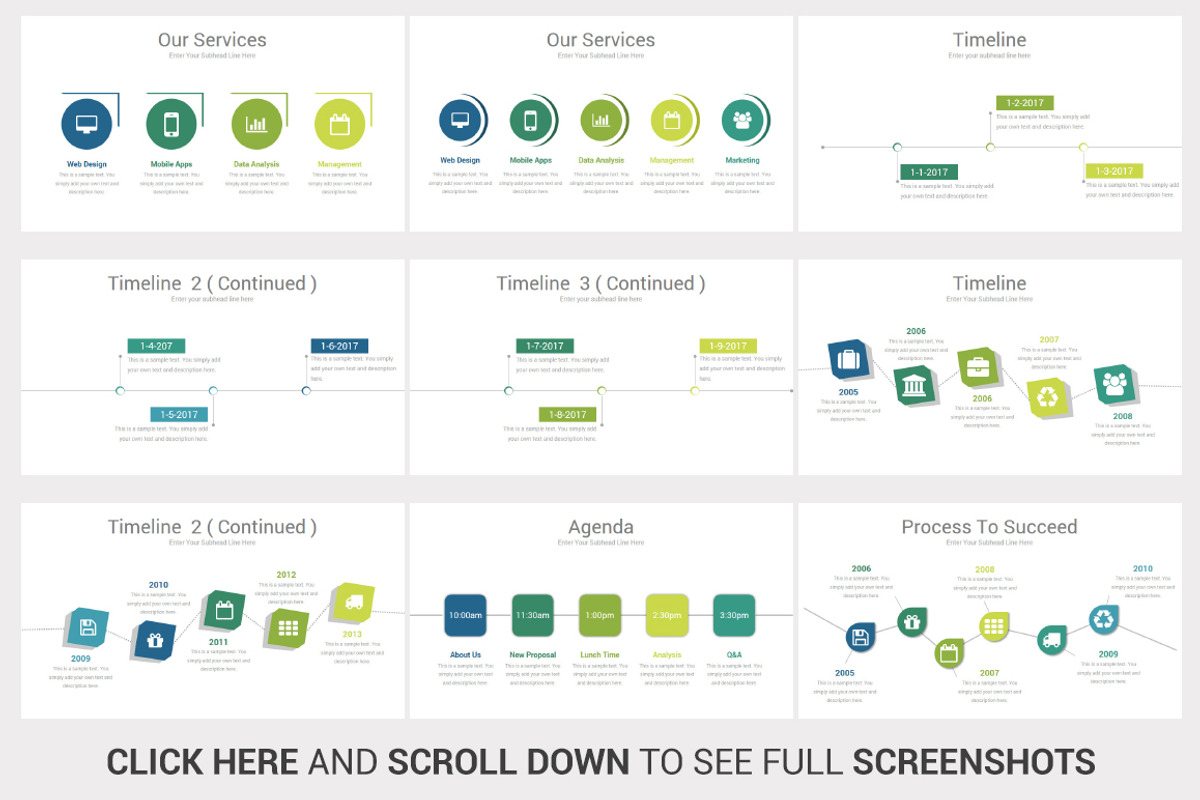 Start up PowerPoint Template, a Presentation Template by OceanArt (Photo 9 of 28)
