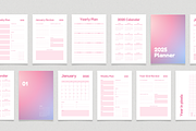 2025 Digital Planner Printable A4, a Print Template by The Chaos Project (Thumbnail 2 of 8)
