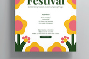 Flower Festival Flyer, a Flyer Template by MightyDesign (Thumbnail 3 of 8)
