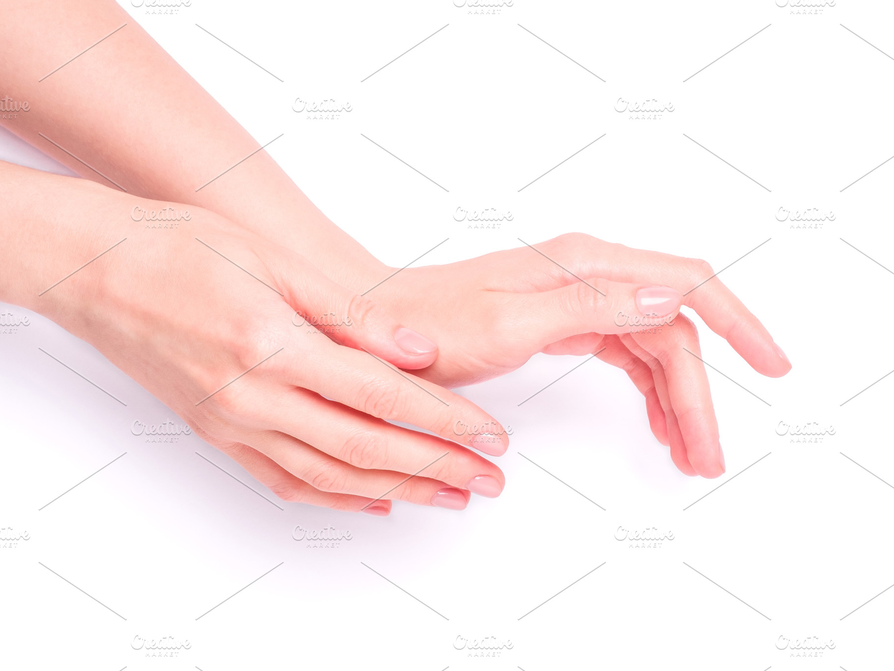 Beautiful female hands isolated containing arm, background, and beautiful, a Beauty & Fashion Photo by Frostroomhead