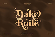 Dake Roile Elegant Serif Font, a Serif Font by Perfectype (Thumbnail 1 of 8)