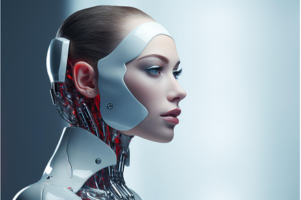 Innovative robot speaking. Generate, a Technology Photo by Ylivdesign
