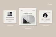 Black Minimalist Canva Template, a Social Media Template by Moodwave Studio (Thumbnail 7 of 9)