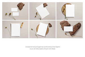 Natural Stationery Mockup Collection