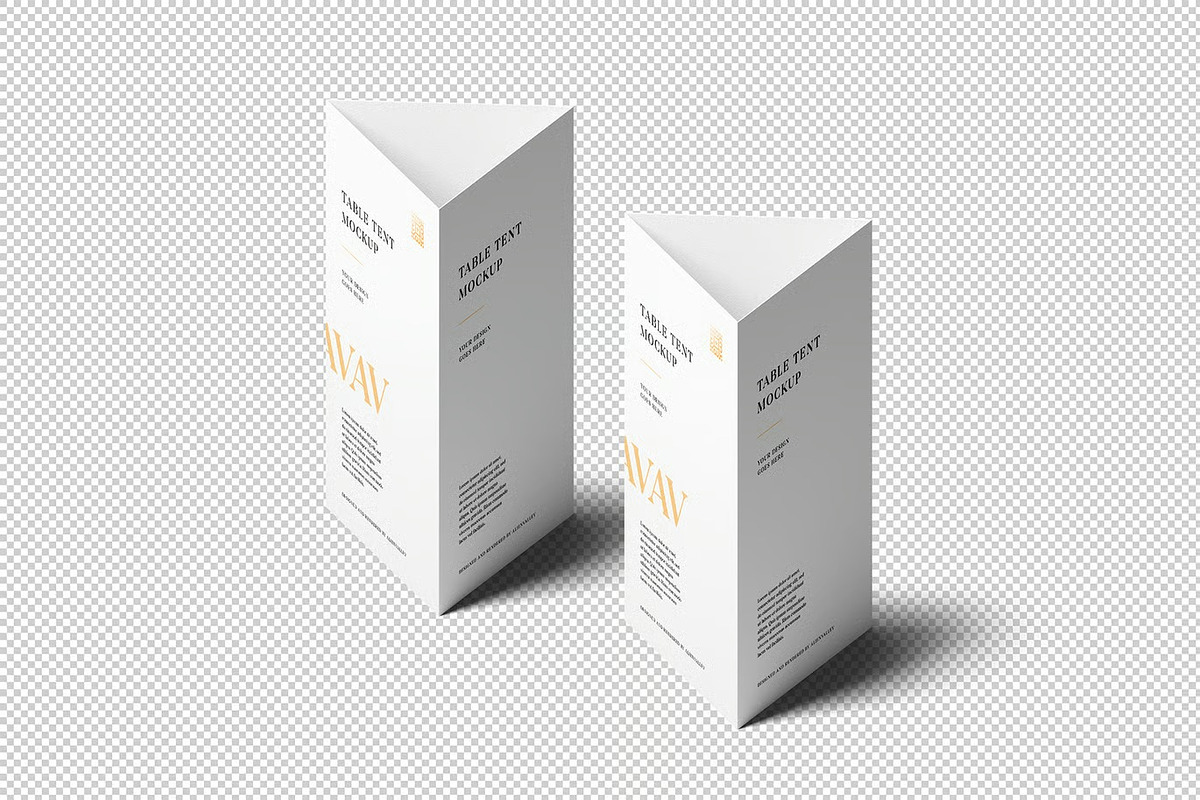 Table Tent Mockup, an Advertising Mockup by zpackcreative (Photo 4 of 4)