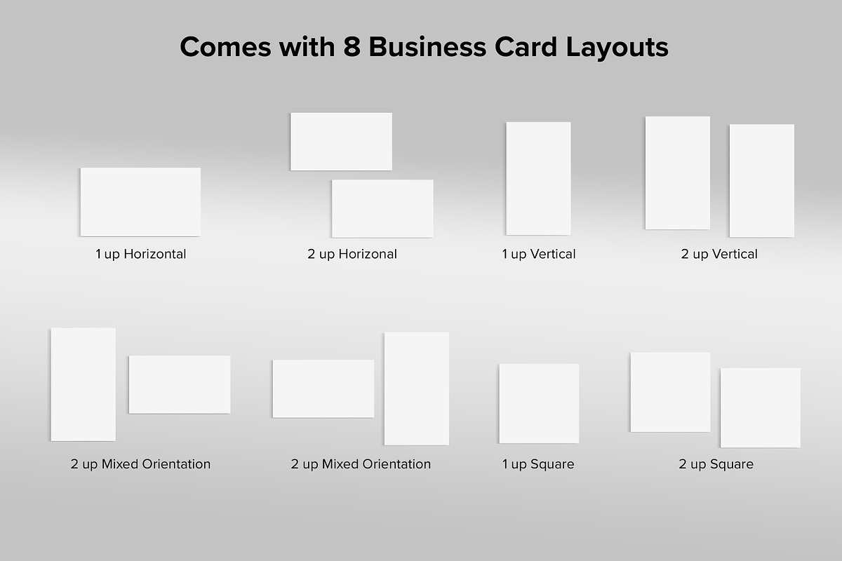 Business Card Mockup Set - PSD, an Advertising Mockup by MelissaBMockups (Photo 5 of 10)