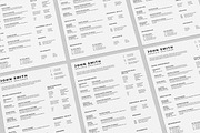 Simple Resume CV with Business Card, a Stationery Template by ND Design (Thumbnail 8 of 11)