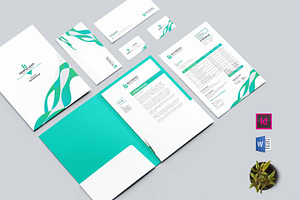 Corporate Identity, a Stationery Template by design_hut