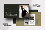 Brand Guideline Template, a Presentation Template by slidestock55 (Thumbnail 1 of 17)