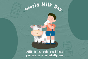 Milky Cow Display Font