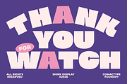 Shink - Heavy Display Typeface, a Sans Serif Font by Comactype Foundry (Thumbnail 11 of 12)