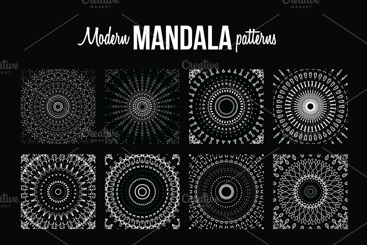 Modern mandala collection, an Illustration by The Odd Seed (Photo 10 of 27)