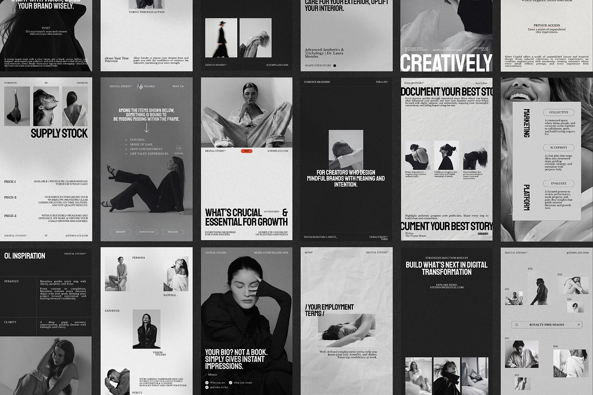 Instagram Marketing Story Bundle, a Social Media Template by Pixel Grid (Photo 4 of 8)