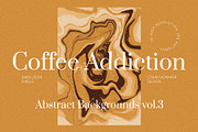 COFFEE ABSTRACT PATTERNS BUNDLE, a Texture Graphic by Creativemaker (Thumbnail 6 of 21)