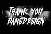 TRAXTOR Modern Metal Font, a Blackletter Font by dansdesign (Thumbnail 7 of 7)