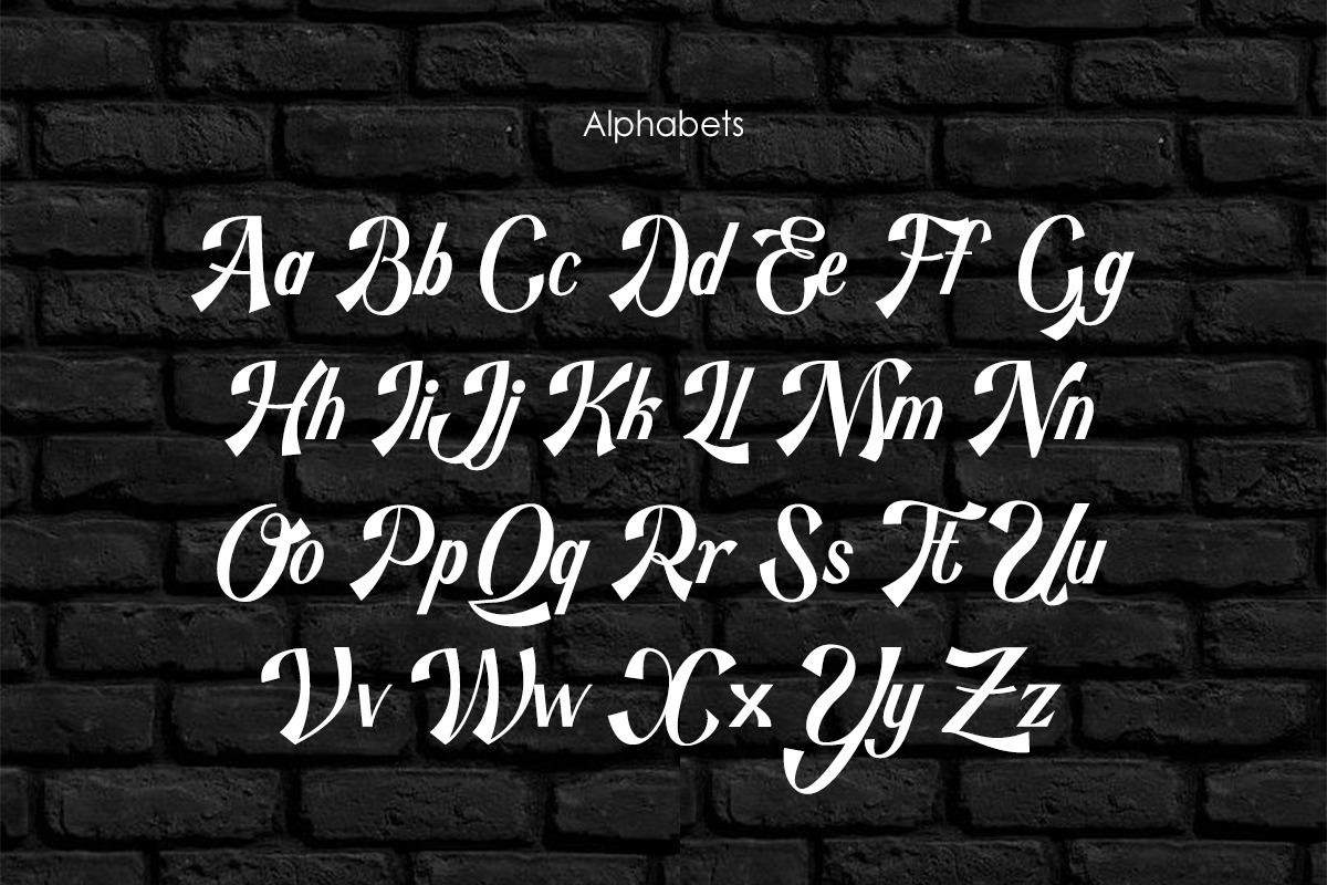 Underlane Retro Sans Serif, a Sans Serif Font by Muntab_Art (Photo 9 of 10)