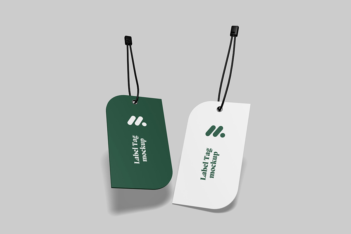 High Quality Label Tag Mockup, a Mockup by DxSLEX (Photo 4 of 5)