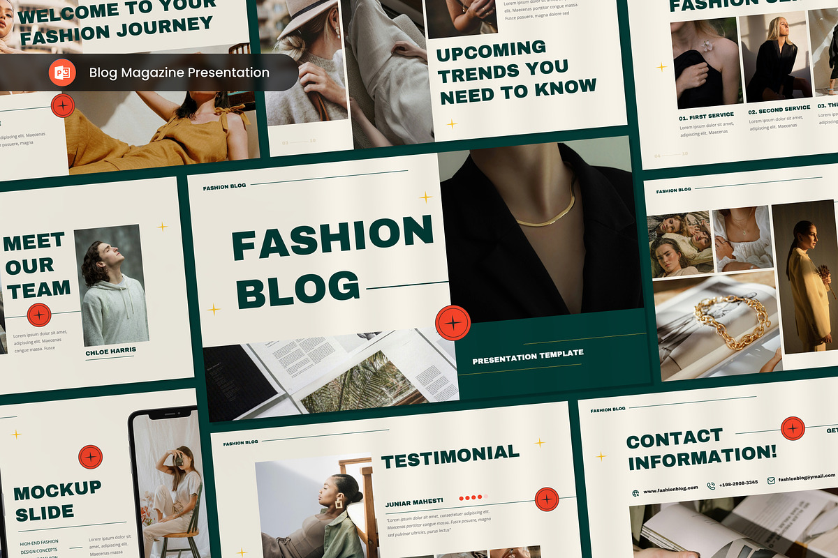 Blog Magazine Presentation, a Presentation Template by Antstheme (Photo 2 of 2)