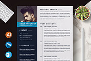 Resume Template, a Resume Template by X-Type (Thumbnail 1 of 7)