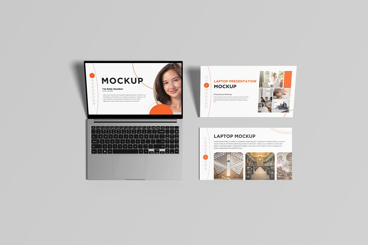 Laptop Presentation Mockup, a Mac Mockup by Graphic Deal (Photo 10 of 12)
