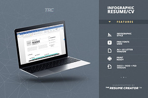 Infographic Resume/Cv Template Vol.5