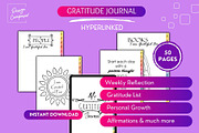 Gratitude Journal | Digital, a Templates & Theme by Design Composer (Thumbnail 1 of 5)