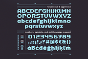 Expo, a Sans Serif Font by DonMarciano (Thumbnail 2 of 6)