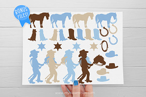 Cowboy Clipart, Wild West, Western