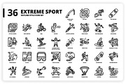 3,600 Icons x3 Styles, an Outline Icon by monkik (Thumbnail 119 of 299)