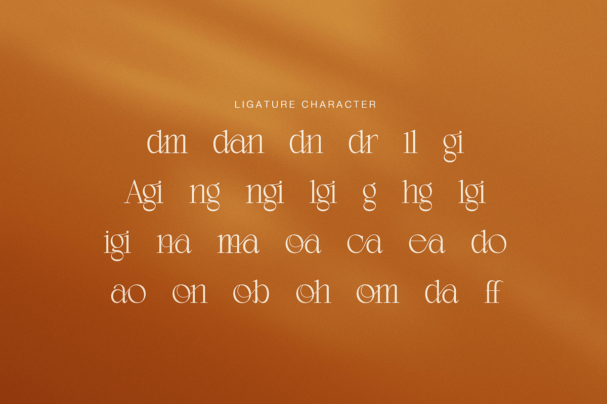 Agiona – Elegant Contrast Serif Font, a Serif Font by Graphicxell (Photo 8 of 8)
